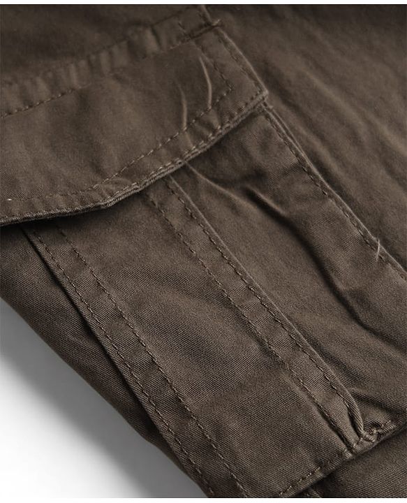 Pine Kids Cotton Elastane Woven Full Length Trouser With Cargo Pockets - Charcoal Grey