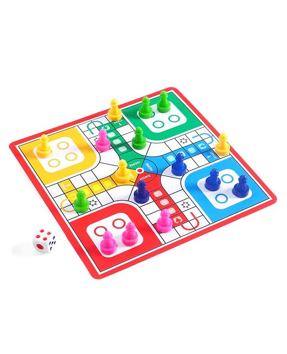 Babyhug Educational 5 In 1 Business Strategy Board Game for Kids|2-6 Players|Dice, Money&Cards Included|Portable&Lightweight|Group Activity for Brain Development|5+ Yrs|Ideal Gift|BIS Certified