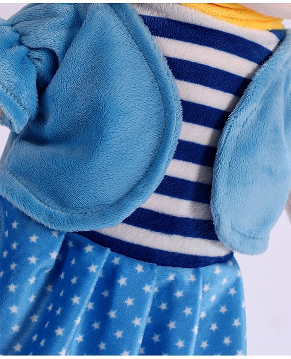 Babyhug Winky Doll with Cute Dress, Matching Hat & Stitched Shoes Height 80 cm - Pink| Ideal Snuggle Toy| Safe & Interactive| Removable Dress| Imaginative Play & Storytelling| BIS Certified