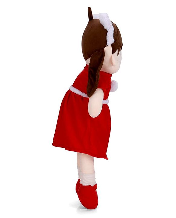 Babyhug 70cm Daisy Doll with Cute Dress & Stitched Shoes - Yellow| Ideal Snuggle Toy| Super Soft Fabric| Cuddle & Travel Partner| Toddler Gifting| BIS Certified| Room & Car Decor
