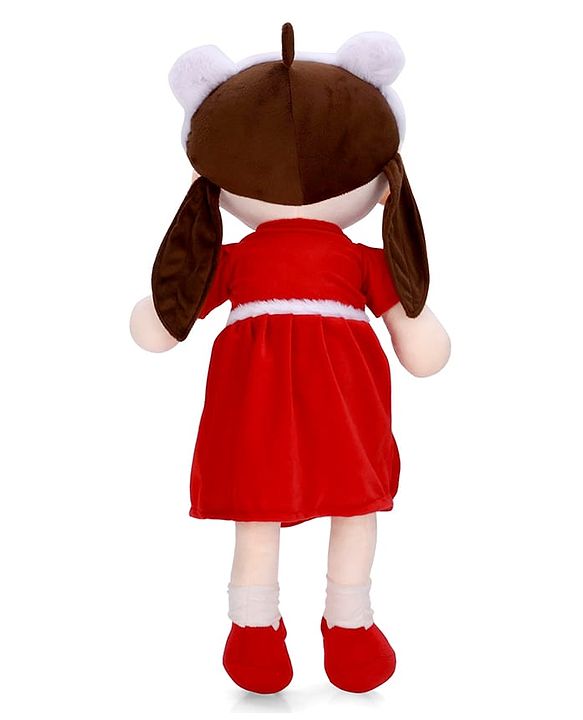 Babyhug 70cm Daisy Doll with Cute Dress & Stitched Shoes - Yellow| Ideal Snuggle Toy| Super Soft Fabric| Cuddle & Travel Partner| Toddler Gifting| BIS Certified| Room & Car Decor