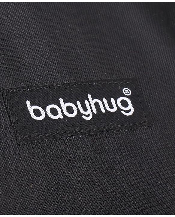 Babyhug Multipurpose Spacious Diaper Backpack - Navy Blue| Adjustable Shoulder Strap| Insulated Bottle Pouch| Smart Back Zipper| Wipes Dispenser| Wide Fish-mouth Opening| Attach to Trolley