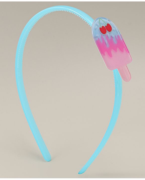Babyhug Candy Shape Applique Hair Bands Pack of 3 - Multicolor