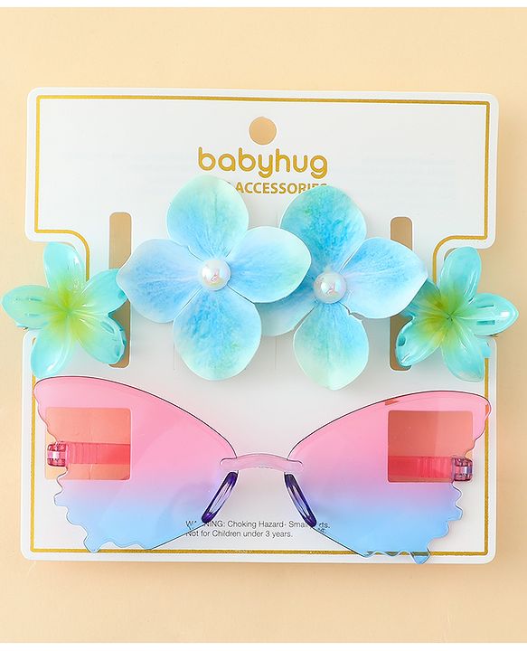 Babyhug Hair Accessories Combo Sets Pack of 3 Free Size - Multicolor