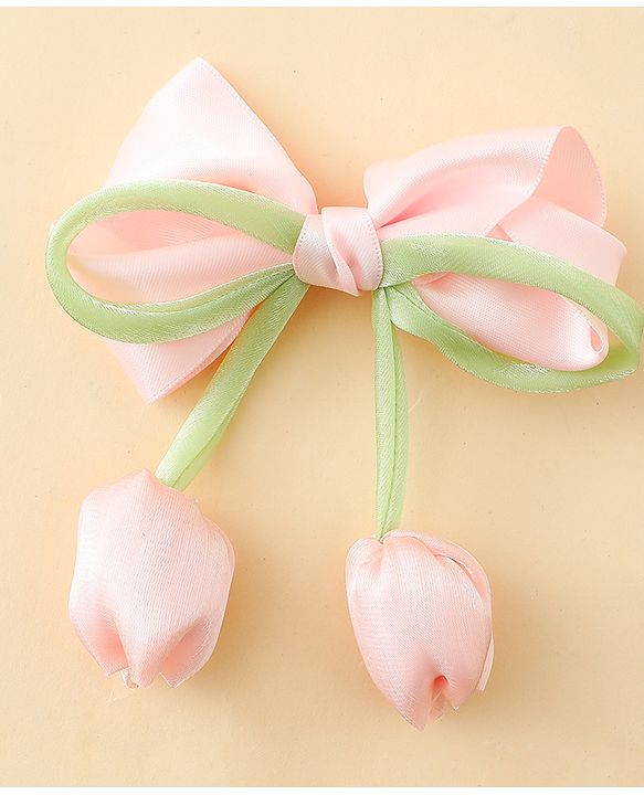 Pine Kids Hair Accessories Combo Set Free Size - Pink