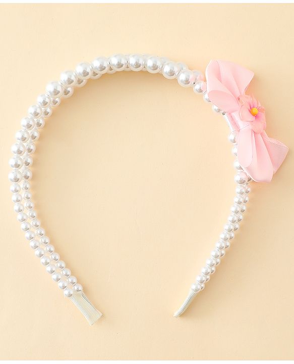 Pine Kids Hair Accessories Combo Set Free Size - Pink