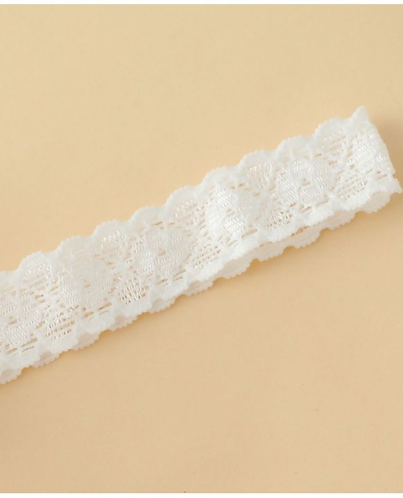 Babyhug Headbands With Bow & Floral Applique - Multicolor