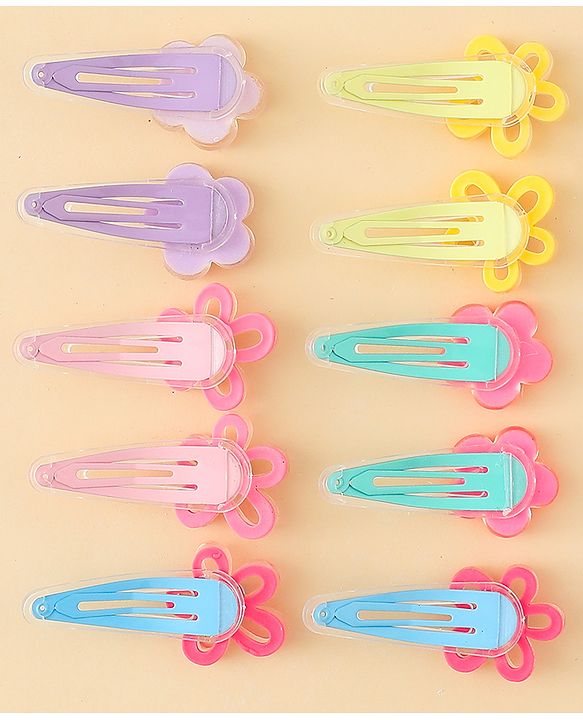 Babyhug Hair Accessories Combo Sets Pack of 18 Free Size - Multicolor