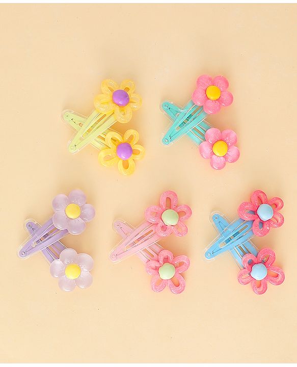Babyhug Hair Accessories Combo Sets Pack of 18 Free Size - Multicolor