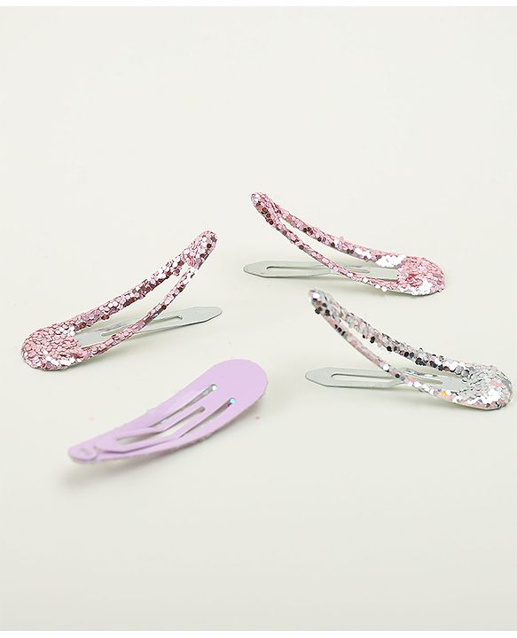 Babyhug Combo set Hair Clips & Rubber Bands - Multicolor