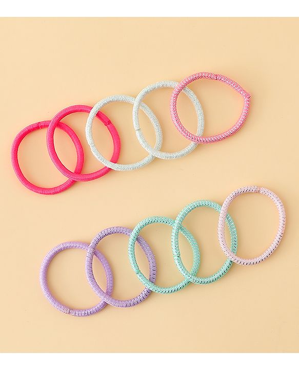 Babyhug Hair Accessories Combo Sets Pack of 14 Free Size - Multicolor