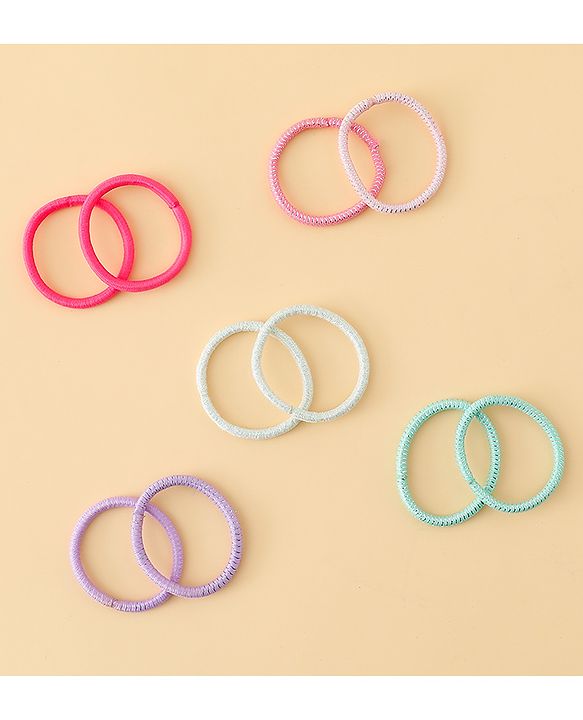 Babyhug Hair Accessories Combo Sets Pack of 14 Free Size - Multicolor