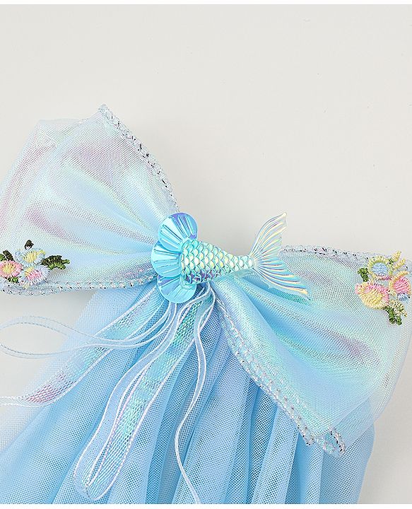 Babyhug  Hair Clip with Bow Applique- Off White
