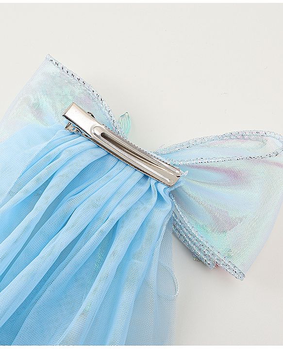 Babyhug  Hair Clip with Bow Applique- Off White