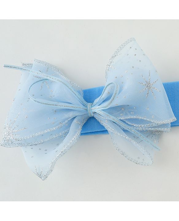 Babyhug Headbands With Floral & Bow Applique Pack of 2 - Cream & Pink