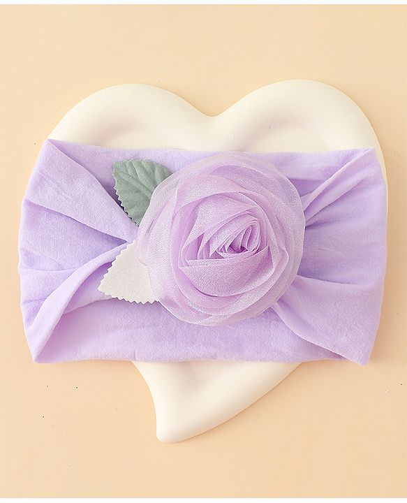 Babyhug Headbands with Floral Applique - Pink