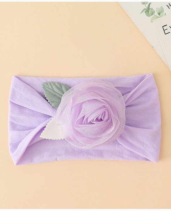 Babyhug Headbands with Floral Applique - Pink