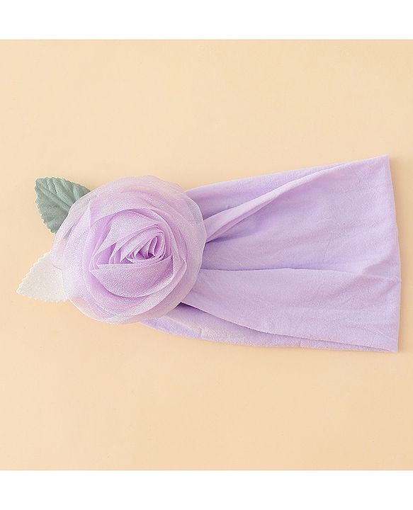 Babyhug Headbands with Floral Applique - Pink