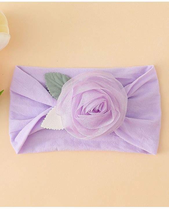 Babyhug Headbands with Floral Applique - Pink