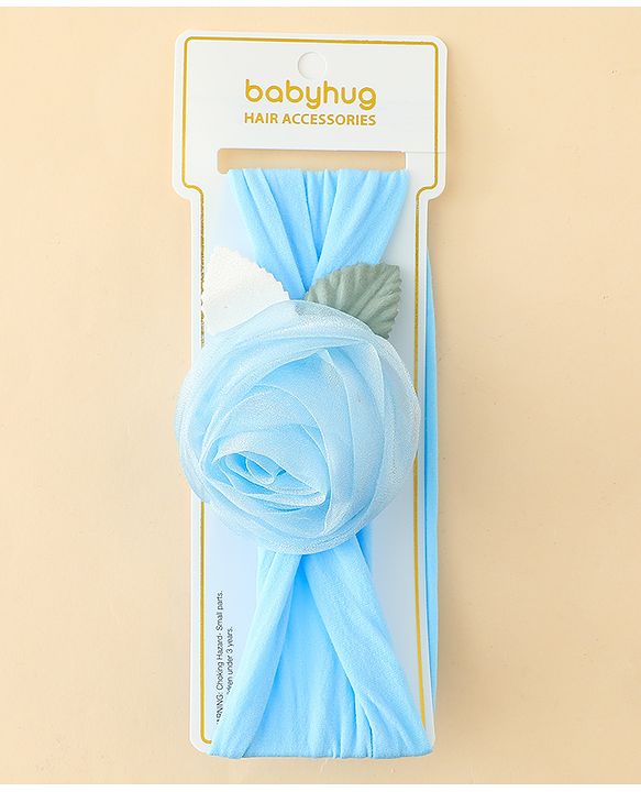Babyhug Headbands with Floral Applique - Pink