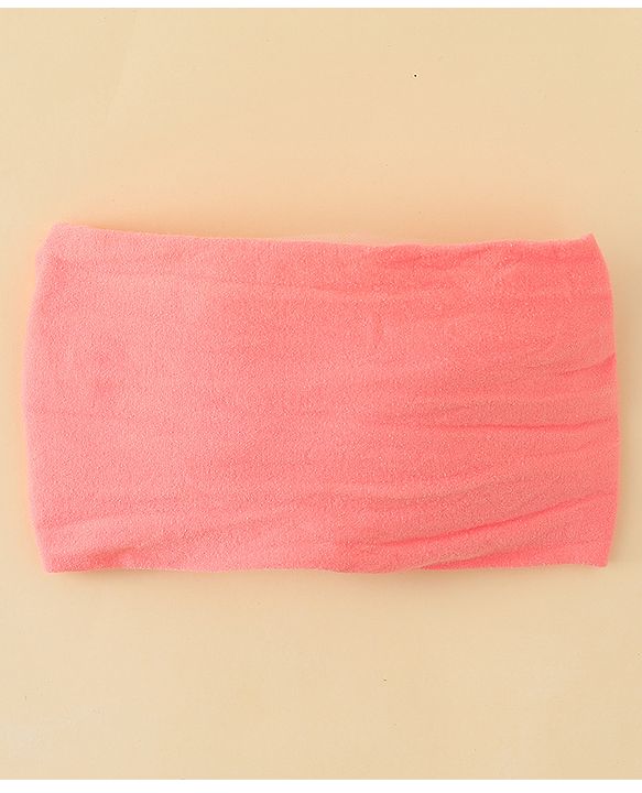 Babyhug Headband With Floral Applique - Red