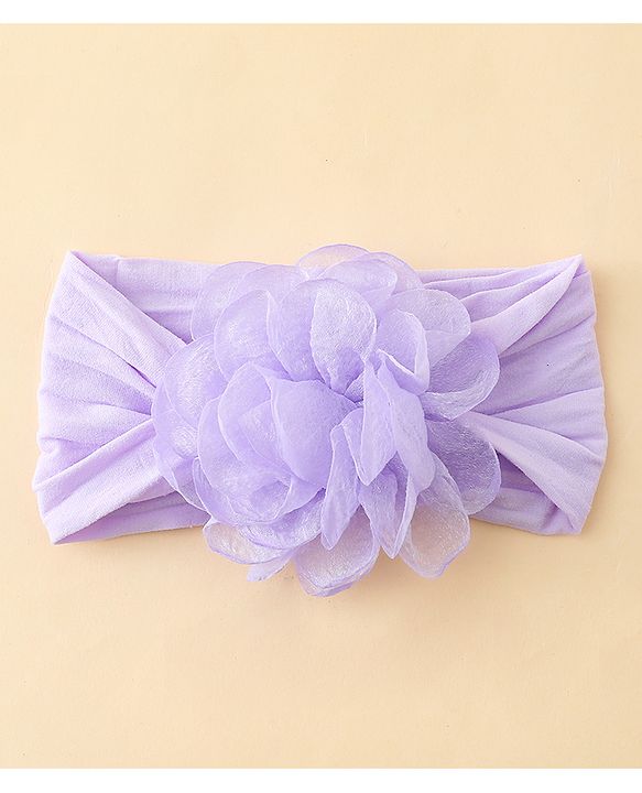 Babyhug  Headband with Floral Applique - Pink