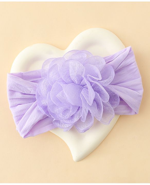 Babyhug  Headband with Floral Applique - Pink