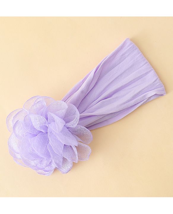 Babyhug  Headband with Floral Applique - Pink