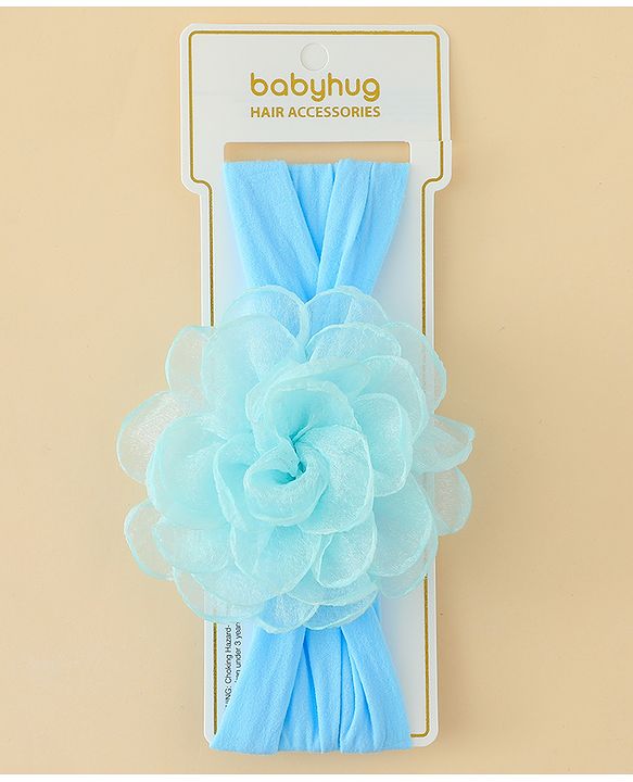 Babyhug  Headband with Floral Applique - Pink