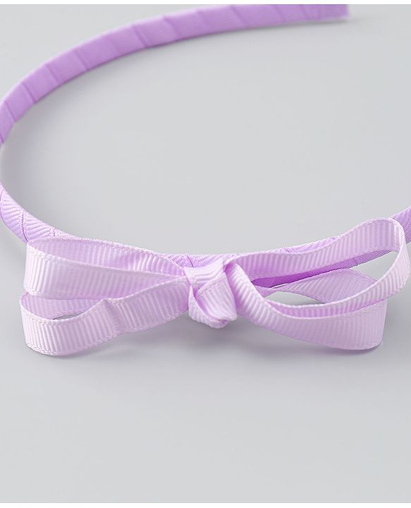 Babyhug Hair Bands With Bow Applique Pack of 3 - Multicolor
