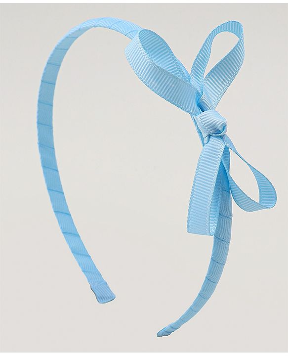Babyhug Hair Bands With Bow Applique Pack Of 3- Multicolor