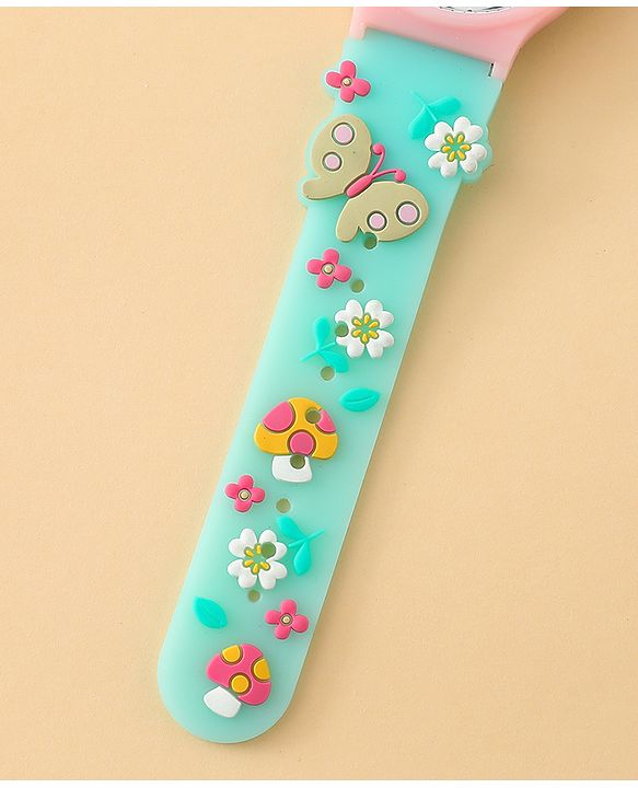 Babyhug  Free Size Analog Watch - Pink & White