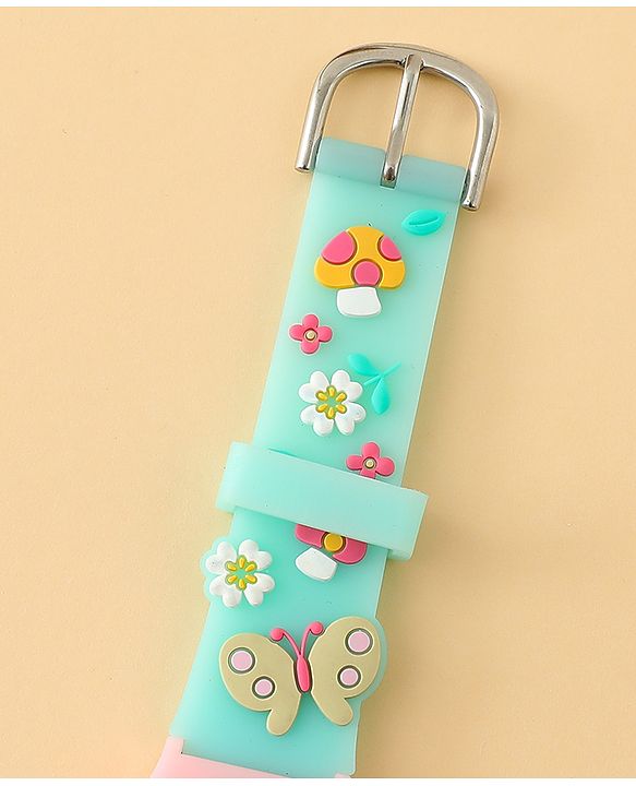 Babyhug  Free Size Analog Watch - Pink & White