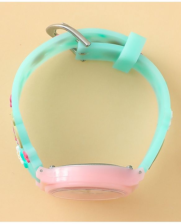 Babyhug  Free Size Analog Watch - Pink & White