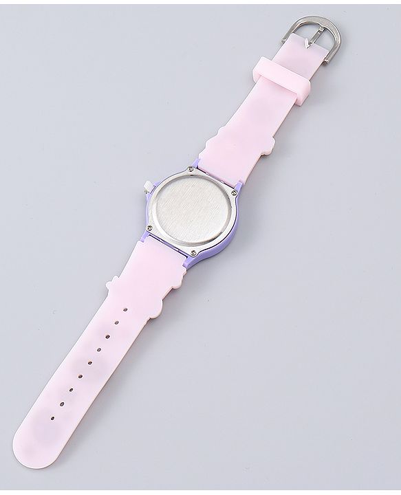Babyhug  Free Size Analog Watch - Pink & White