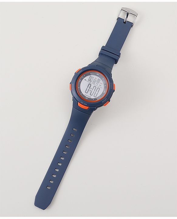 Babyhug Free Size Digital Watch - Navy Blue