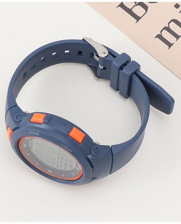 Babyhug Free Size Digital Watch - Navy Blue