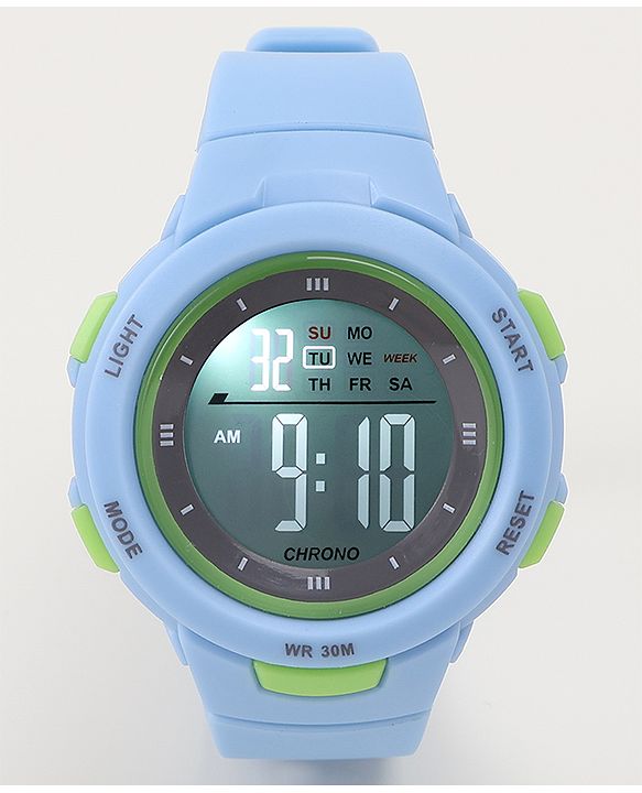 Babyhug Free Size Digital Watch - Navy Blue