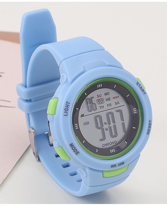 Babyhug Free Size Digital Watch - Navy Blue