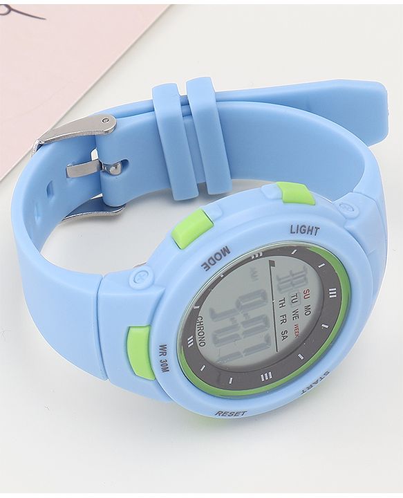 Babyhug Free Size Digital Watch - Navy Blue