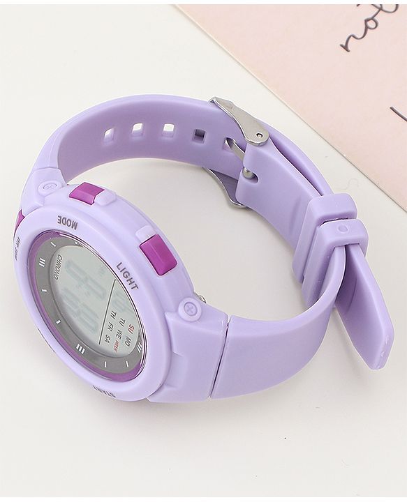 Babyhug Free Size Digital Watch - Navy Blue