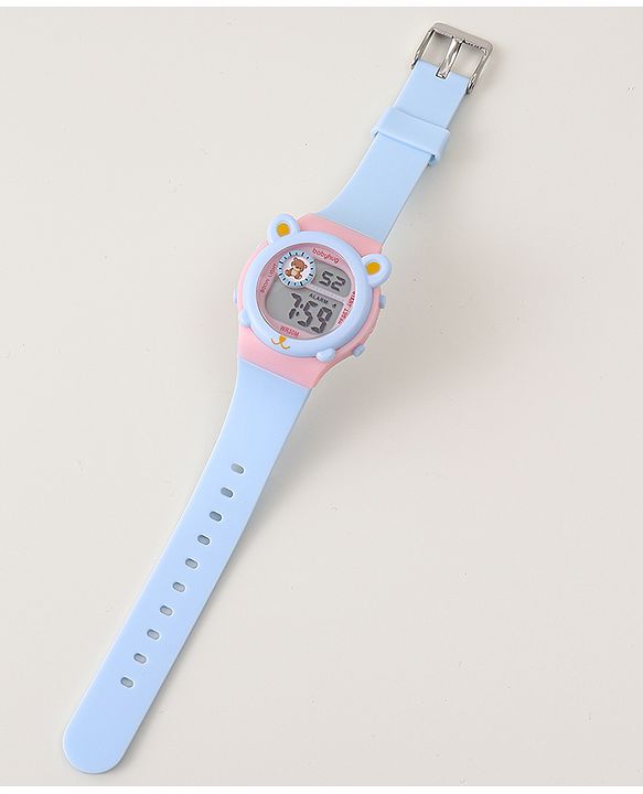 Babyhug Free size Digital Watch - Pink & Blue