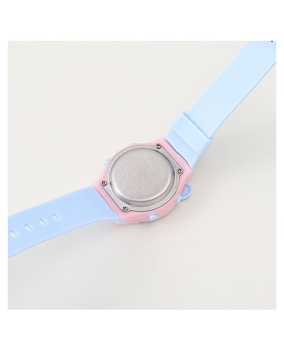 Babyhug Free size Digital Watch - Pink & Blue