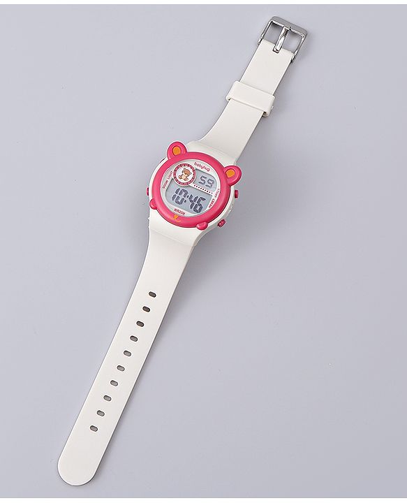Babyhug Free size Digital Watch - Pink & Blue