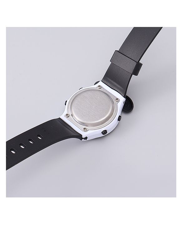 Babyhug Free Size Digital Watch - Black & White