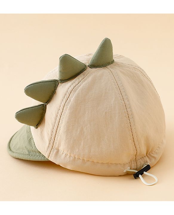 Babyhug Baseball Cap with Ear Applique & Patch Detailing Pink - Diameter 16 cm
