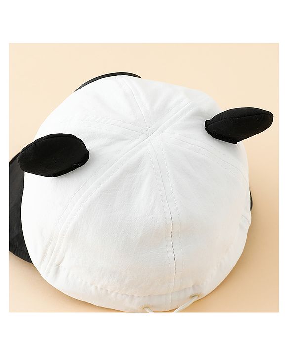 Babyhug Baseball Cap with Ear Applique & Patch Detailing Pink - Diameter 16 cm