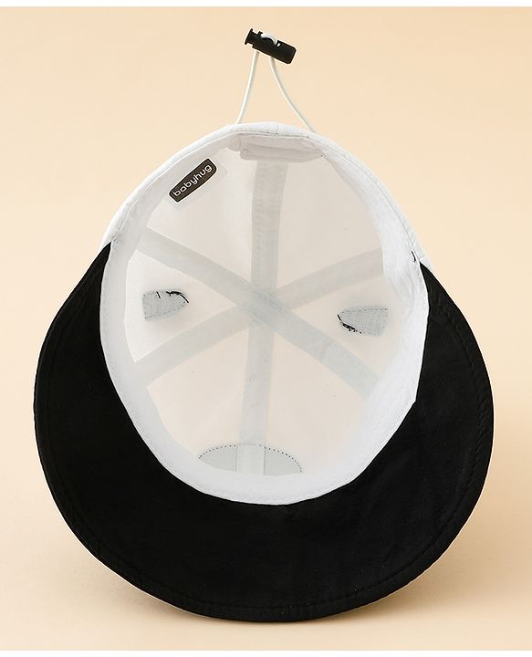 Babyhug Baseball Cap with Ear Applique & Patch Detailing Pink - Diameter 16 cm