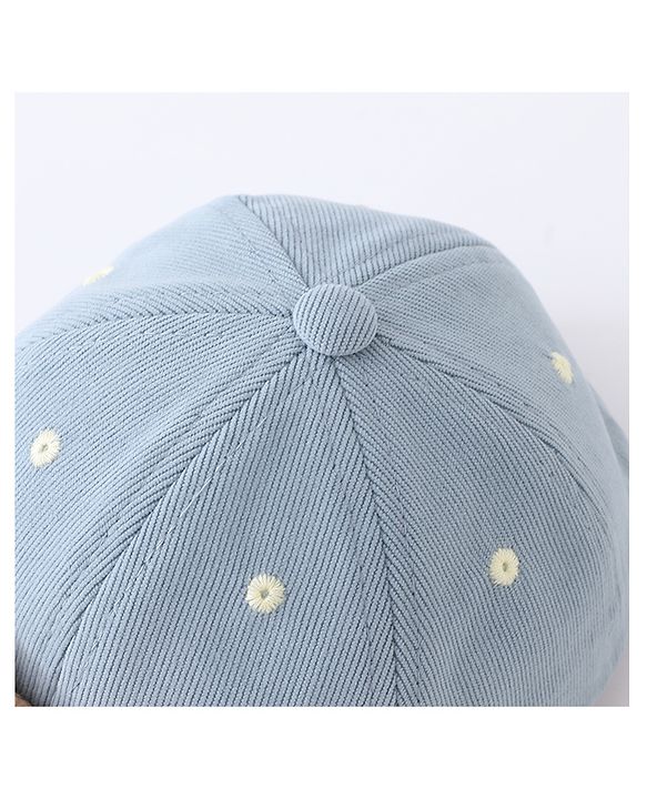 Babyhug Baseball Cap with Bear Applique Pink - Diameter 17 cm