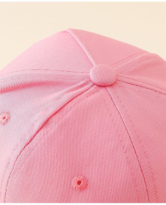 Pine Kids Baseball Cap With Unicorn Embroidery Pink - Diameter 17 cm